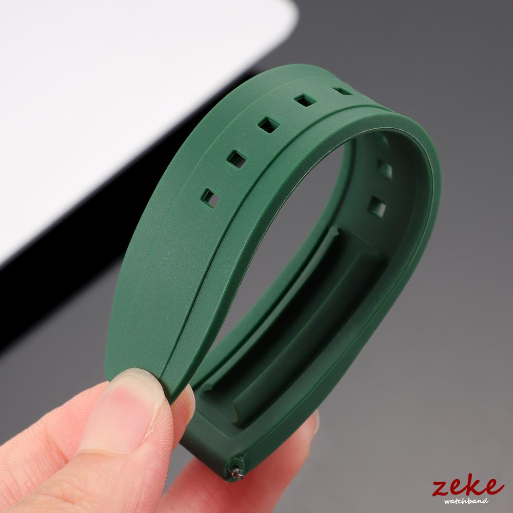 Premium Silicone Rubber Watch Strap 20mm 22mm Black Blue Green Replacement Watch Band Quick Release Waterproof Sports Watchbands
