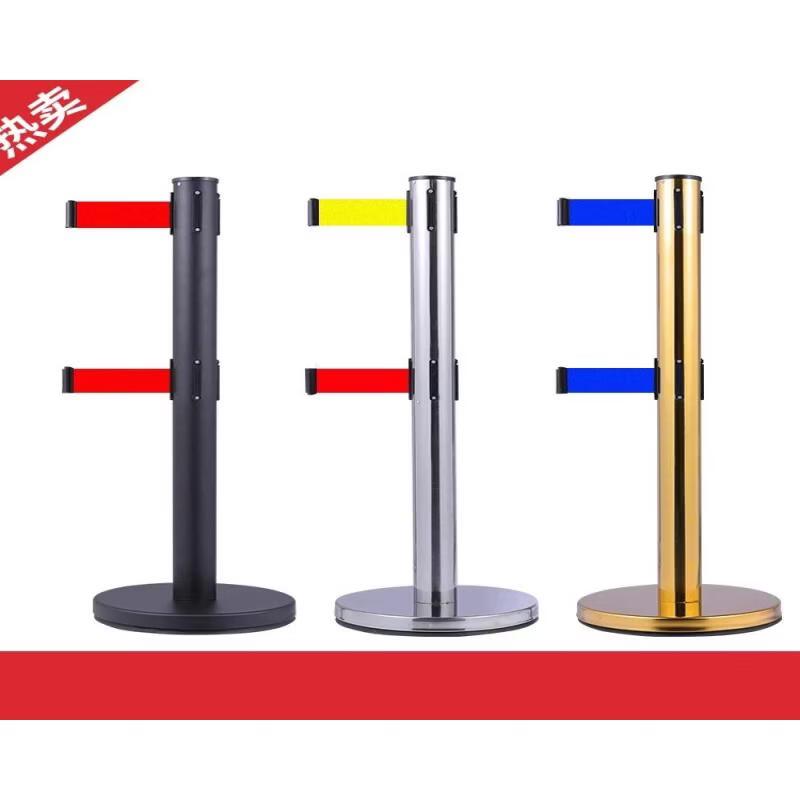Stainless Steel Retractable Warning Barrier