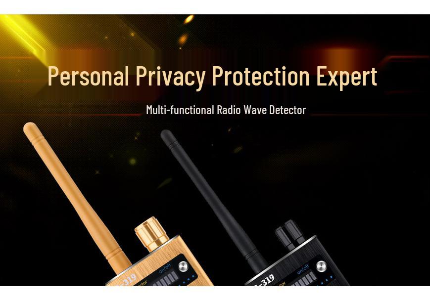 G319 Wireless Signal Detector: Anti-Paparazzi, Anti-Surveillance, Camera & GPS Detection Portable Device