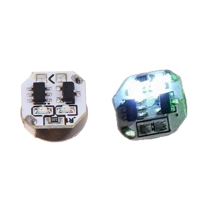 1Pc Led Magnetron Light Modeling Led Bright Wireless Lamp Diy Toys Model Magnetic Induction Lights W Button Battery + Magnet