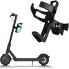 90 Degree Rotating Base Bicycle Water Bottle Holder For Mountain Bikes, Electric Scooters, And More - Securely Holds Your Drink