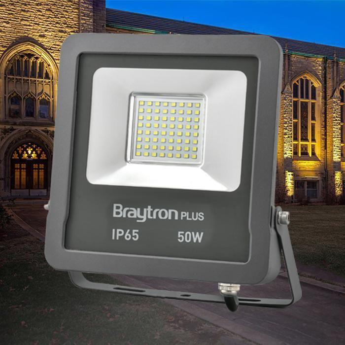 Projecteur LED SL 50W IP65 4000K Gris