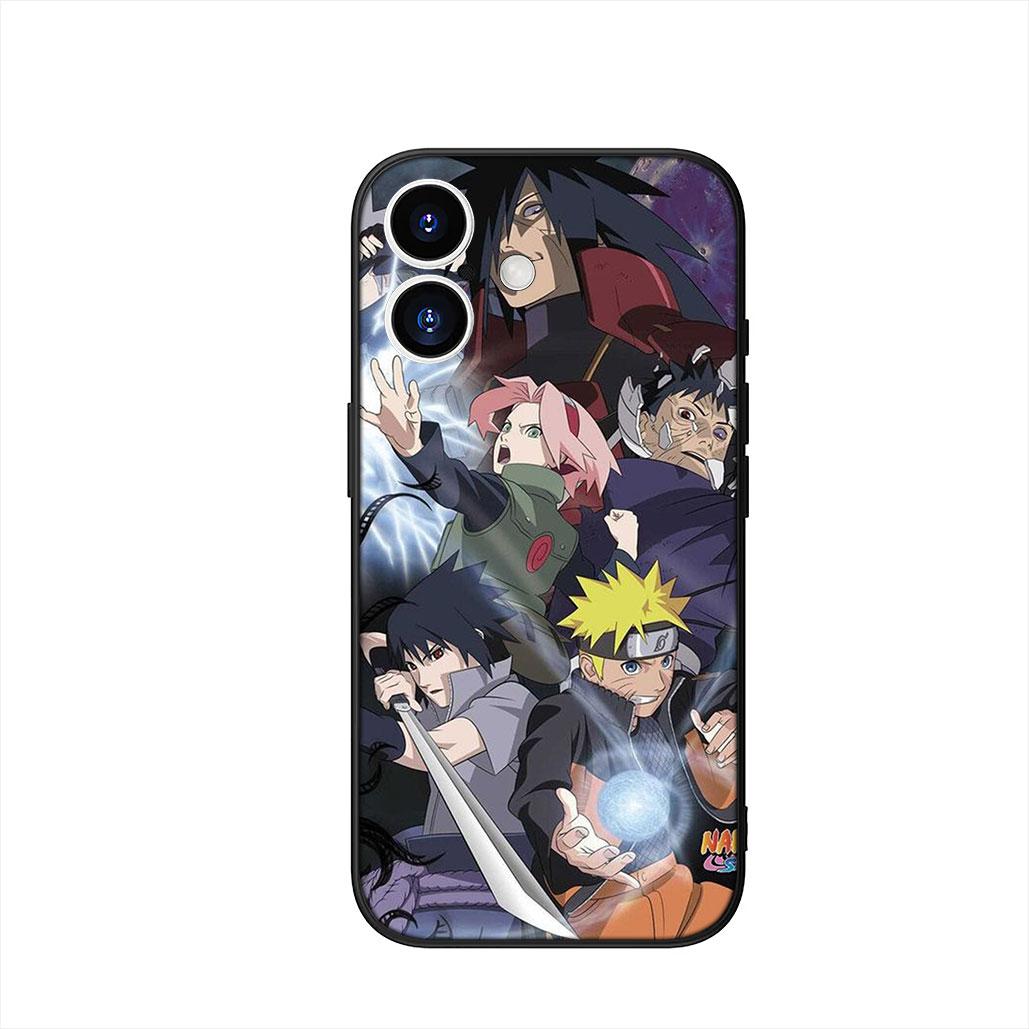 

Sasuke Haruno Sakura Narutos Kakashi Cover Phone Case for Apple iPhone 17 16 15 11 Pro XS Max XR 6 7 8 Plus + SE 2020 5 16E iPhone 16 ProMax