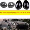 For Mini Cooper F54 F55 F56 F60 2014-2019 1 Pair Door Side Wing Mirror Cover 51167401229 Exterior Rear View Side Cap