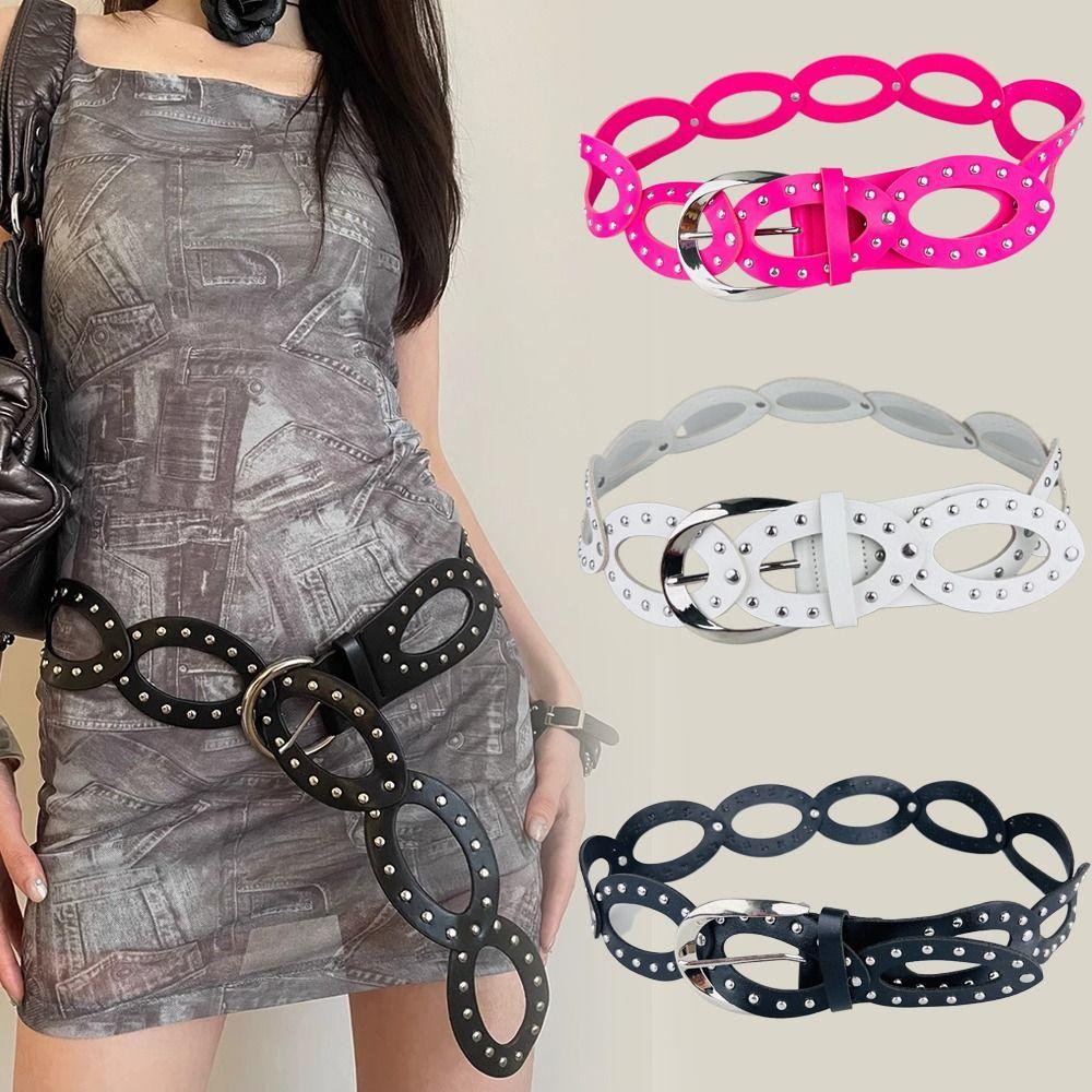 Y2K Waist Strap Heavy-Duty Slimming Belt Fashion Trouser Dress Belts  For Women