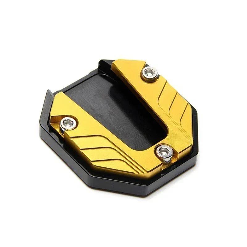 Motorcycle Bike Parking Kickstand Extender Foot Side Stand Pad Support Plate Motorbike Accessories
