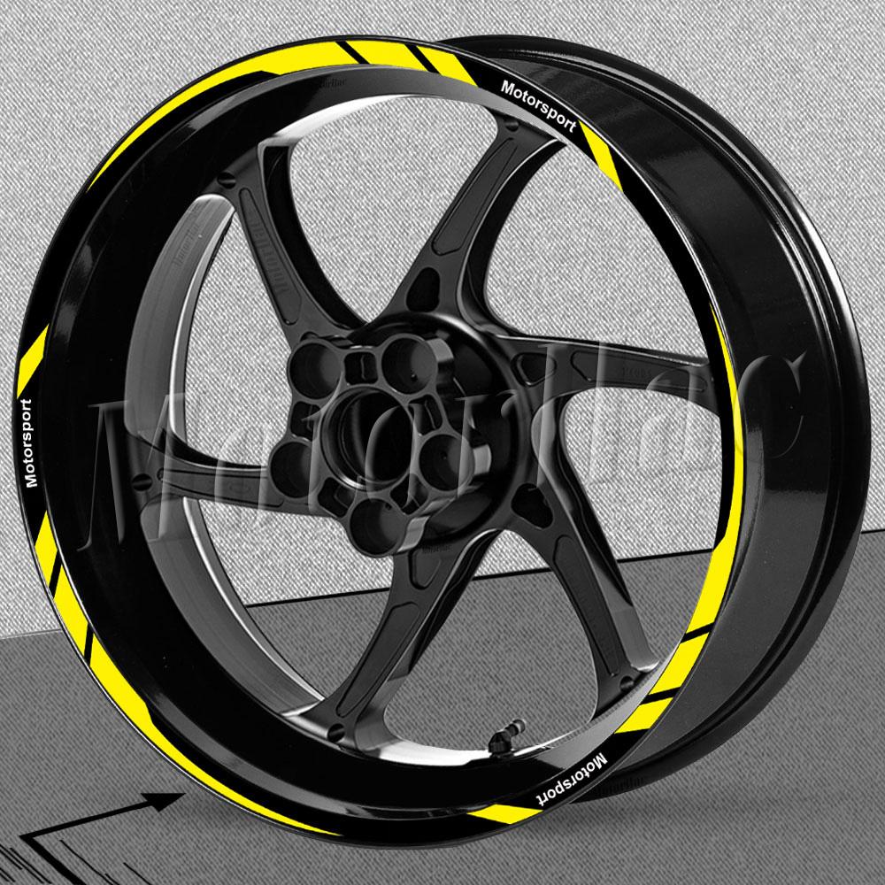 Motorcycle Wheel Sticker 17'' Rim Decal Stripe Tape Accessories For S1000XR/RR F900/800R S1000R F900XR Nine T R 1200R G310R