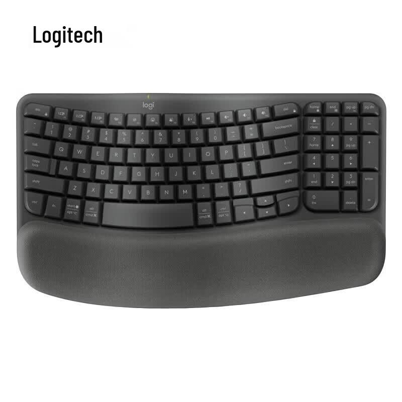 

Logitech Wave Keys Ergonomic Bluetooth Keyboard