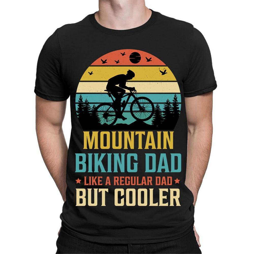 

Mountain Biking Dad Like A Regular Dad But Cooler Vintage Mens TShirts #TA25 Unisex T-Shirt S