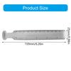 Easy Carry Acrylic Magnifier Rulers with 2X Zooms & Double Scale Lightweight Designs Suitable for Students Artists Engineers