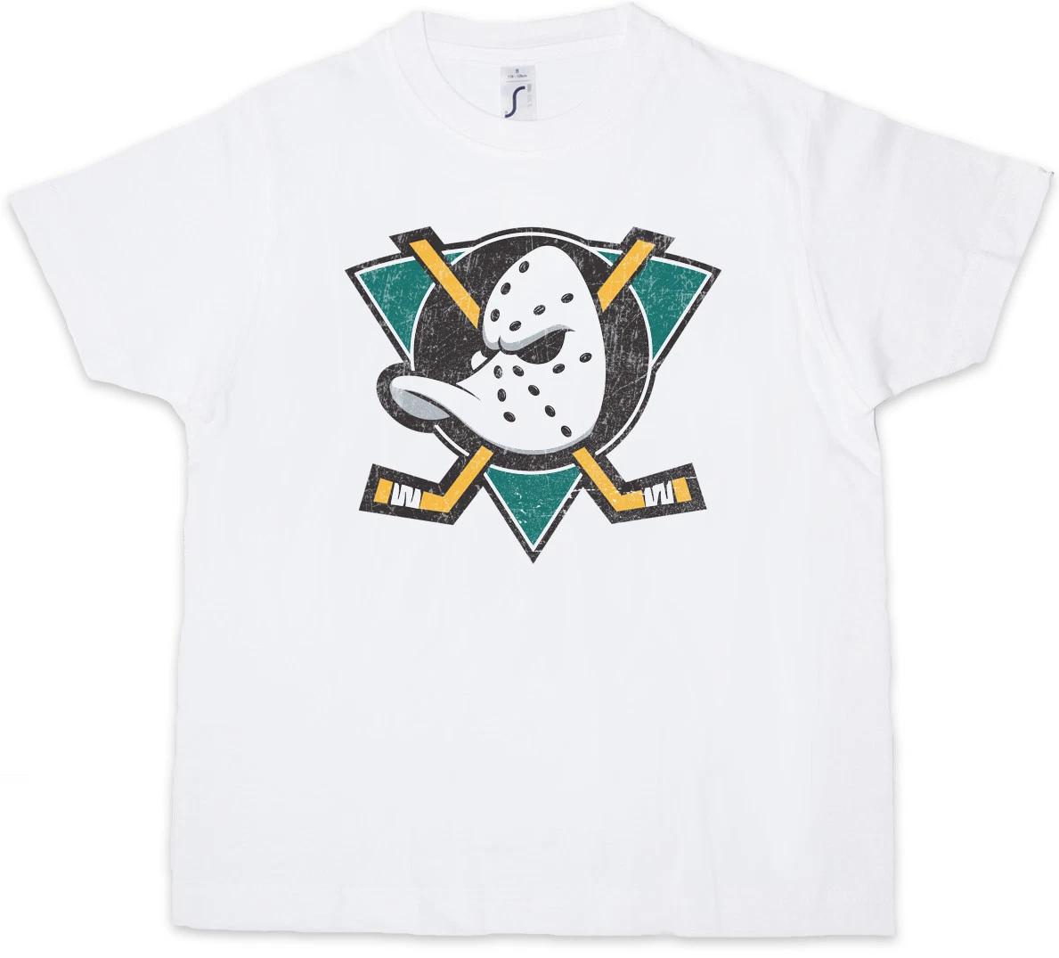 DUCKS HOCKEY Kids Boys kids boys T-Shirt Symbol Sign Team The Mighty Logo Mask Bat Stick 100