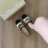 Fashion Women Flat Shoes Fashionable Versatile Square Toe French Mary Jane Shoes Women Summer Soft Soled Beanie Shoes zapatillas de muje