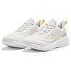Erke Comfortable Minimalist Shock Absorbing Non-Slip Low-Top Running Shoes Men Sneakers White Green Orange 51124103151-002