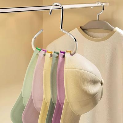 2/10Pcs Baseball Cap Racks Hat Hangers Non-Slip Design Large Capacity Strong Load-bearing Easily Accessible Hat Storage Organizer
