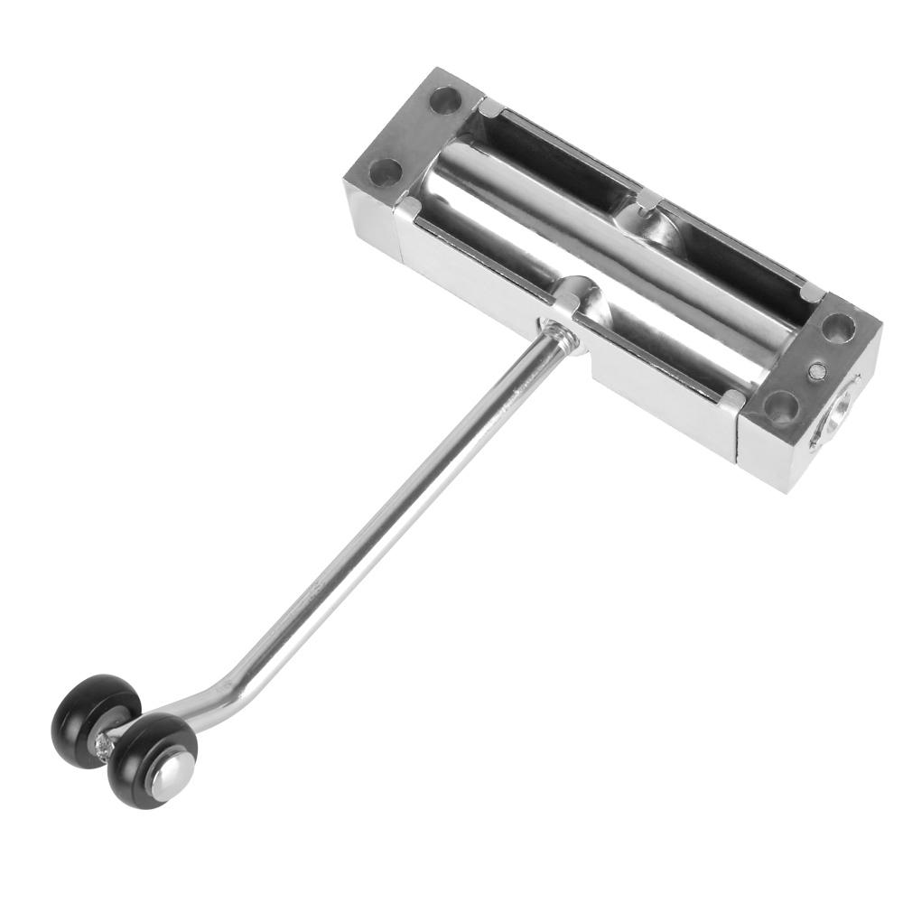 Security Lock Furniture Door Hardware Adjustable Automatic Spring Door Closer Door Closing Device Furniture Accessories Stainless Steel Durable