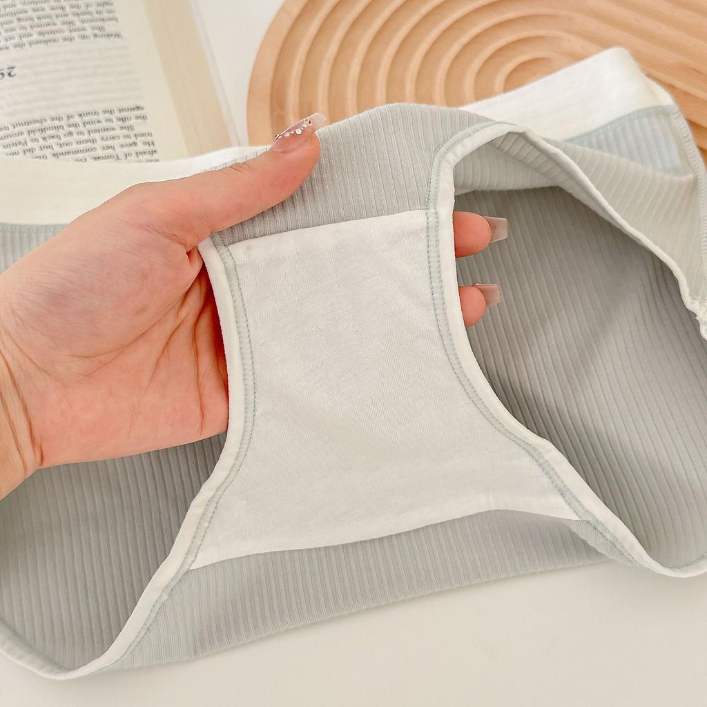 Women's Underwear Women's Antibacterial Panties Breathable Mid-waist Briefs