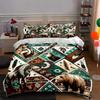 Animal Tribal Motifs Bedding Duvet Cover Sets Duvet Covers Pillowcases Gifts (1 * Duvet Cover 2 * Pillowcases, Without Duvet Insert)