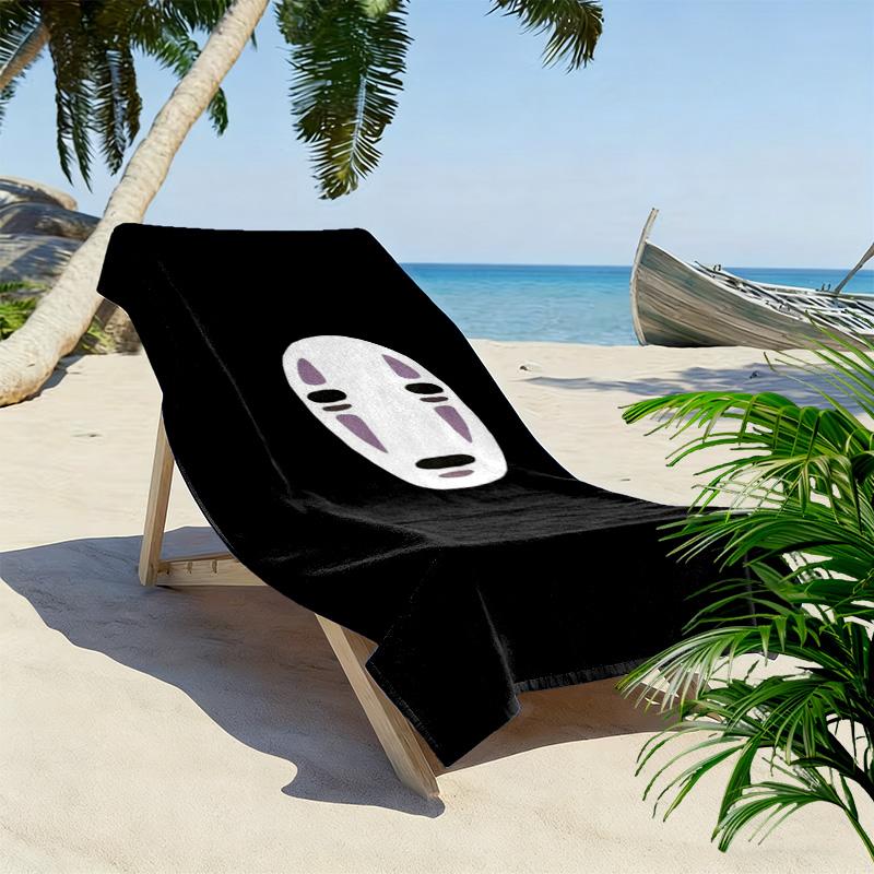 MTL0510 No Face Print Beach Towel, Large Soft Quick Dry Towel for Beach Camping Swimming
