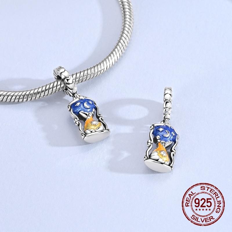 Sun Moon Hourglass Charms Copper Dangle Pendant Fit Bangle Bracelet Necklace Diy Jewelry