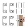 Solid Iron Construction Security Door Protector Reinforced Door Lock Plate  Home Security
