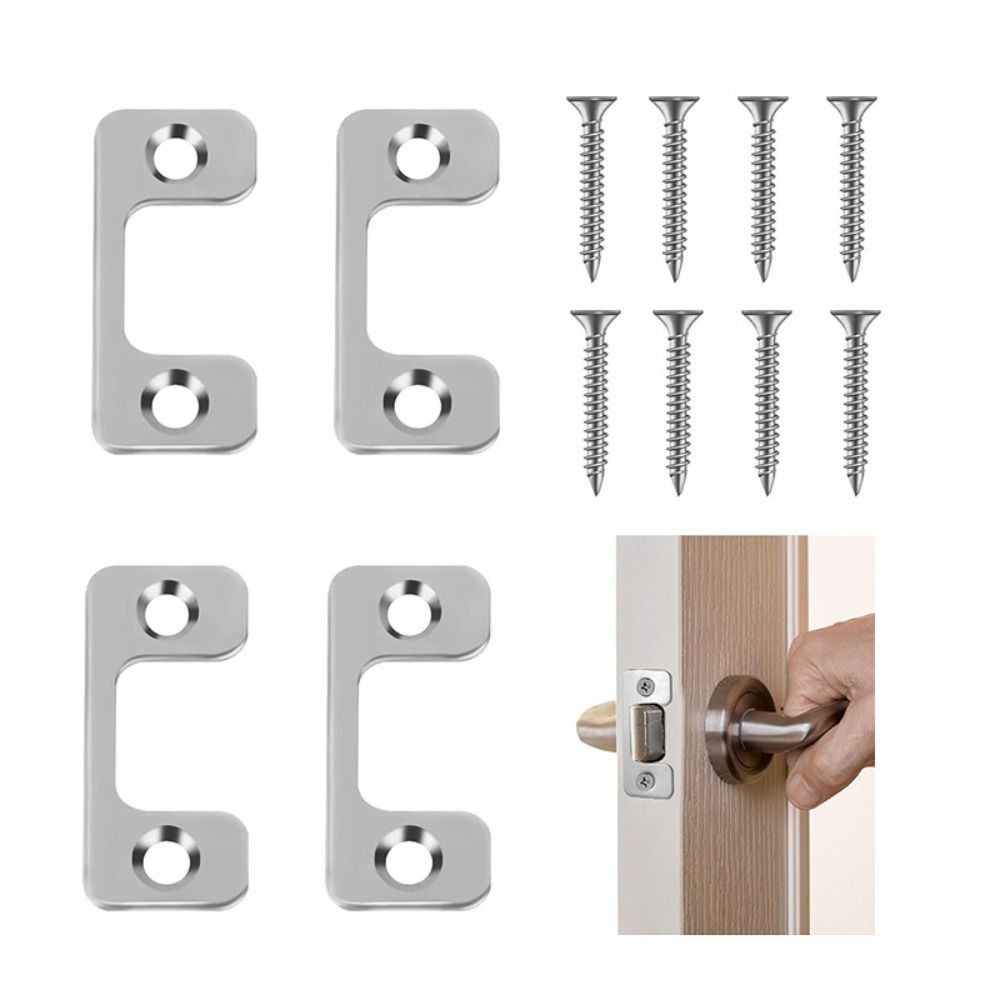 Solid Iron Construction Security Door Protector Reinforced Door Lock Plate  Home Security