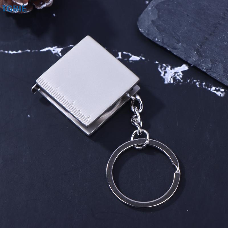 [TL][TL]1/2PCS Key Ring Pull Ruler DIY Hand Gauging Tools Tape Measure Keychain Portable Measuring Tools Retractable Rule