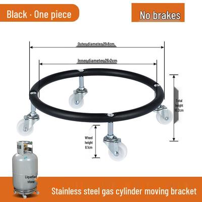 Liquefied Gas Tank Base Kitchen Storage Rack