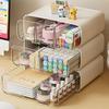 Desktop Storage Organizer Box Multifunctional Pegboard Drawer Office Desk Stationery Organizer Plastic Container Home Office