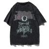 Devil Tarot Debiruman Devilman Crybaby Men's Tshirt Japan Anime Tee Shirt Harajuku Manga T-Shirts Cotton Clothing