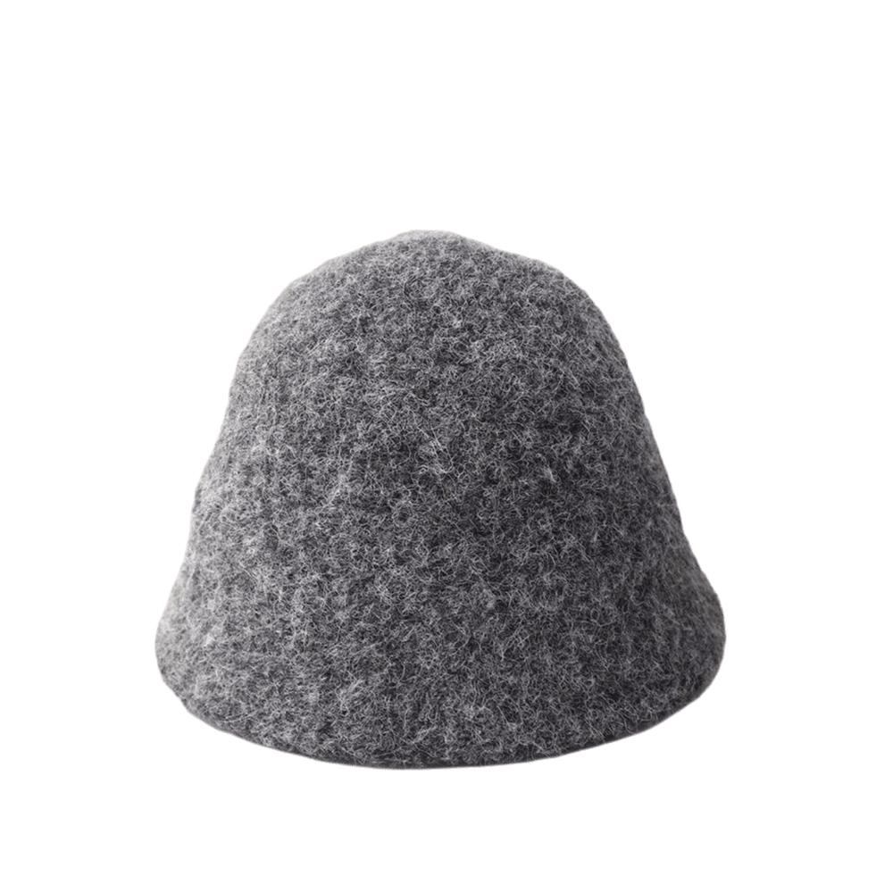 Windproof Wool Fisherman Hat Handcrafted Winter Warm Bucket Hat Sweet Knitted Beanie Autumn Winter