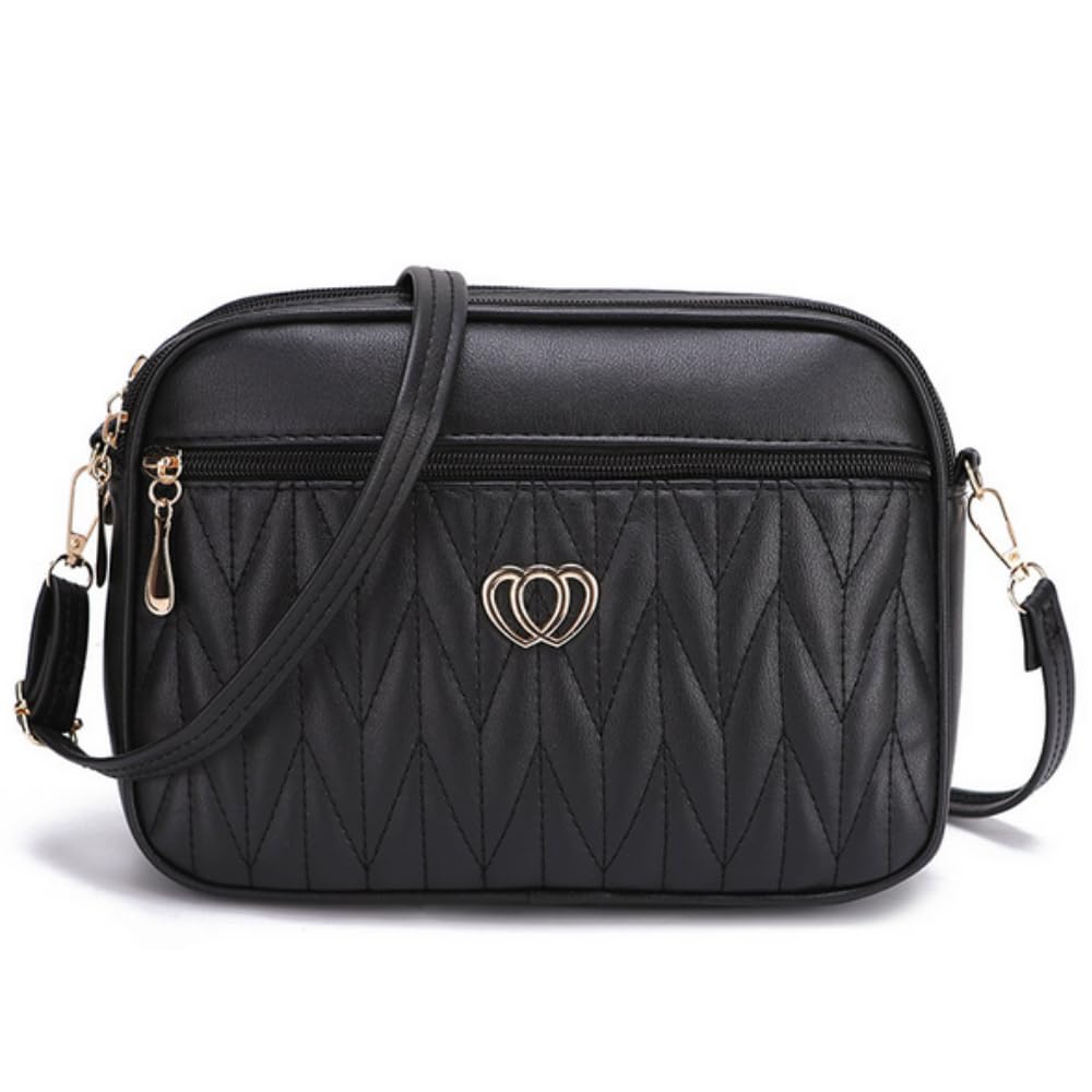 

Shoulder bag for small cute PU mini shoulder bag for women [ORIJIRI] women, wallet, handbag, leather, 3-way чорний