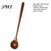 Wooden Spoon Mixing Long Handle Smooth Edge Heat-Resistant Food Grade Non-Stick Multipurpose Soup Comfortable Grip BPA Free Stirring Cooking