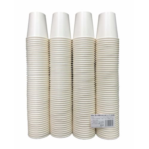 Niche Plus Condensation-Resistant Double-Sided PE-Coated Paper Cups, White, 7 Oz (205 Ml), Pack of 200