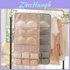 Cube Underwear Organizer With Sealing Closure For Bedroom Closet Storage