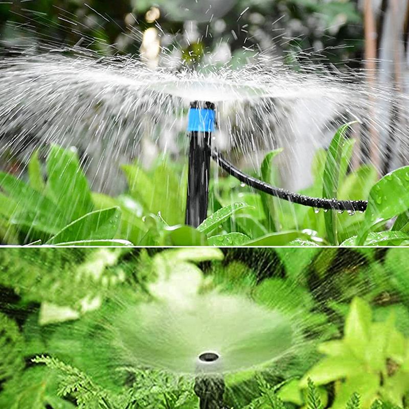 Drip Emitters Irrigation Kit 10/20Pcs 18cm Adjustable Flow Drippers for Garden Lawn Potted Plant Automatic Watering System