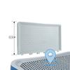 Pet Training Toilet Tray Detachable Mesh Grids Dog Potty Tray Puppy Pee Pad