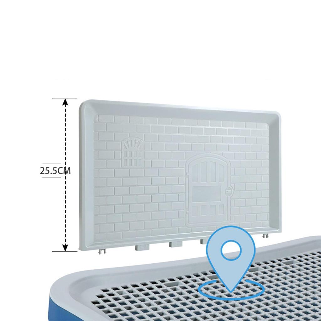 Pet Training Toilet Tray Detachable Mesh Grids Dog Potty Tray Puppy Pee Pad