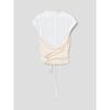 Anggae Triangle Wrap T-Shirt Ivory