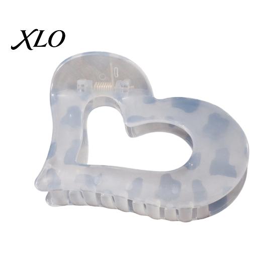 Tägliches Pendeln Haarzubehör Herz-/Sternform-Klammerclips für Damen, Rutschfester Clip Damen Accessoires Styling Und Lässige Outfits Transluzent