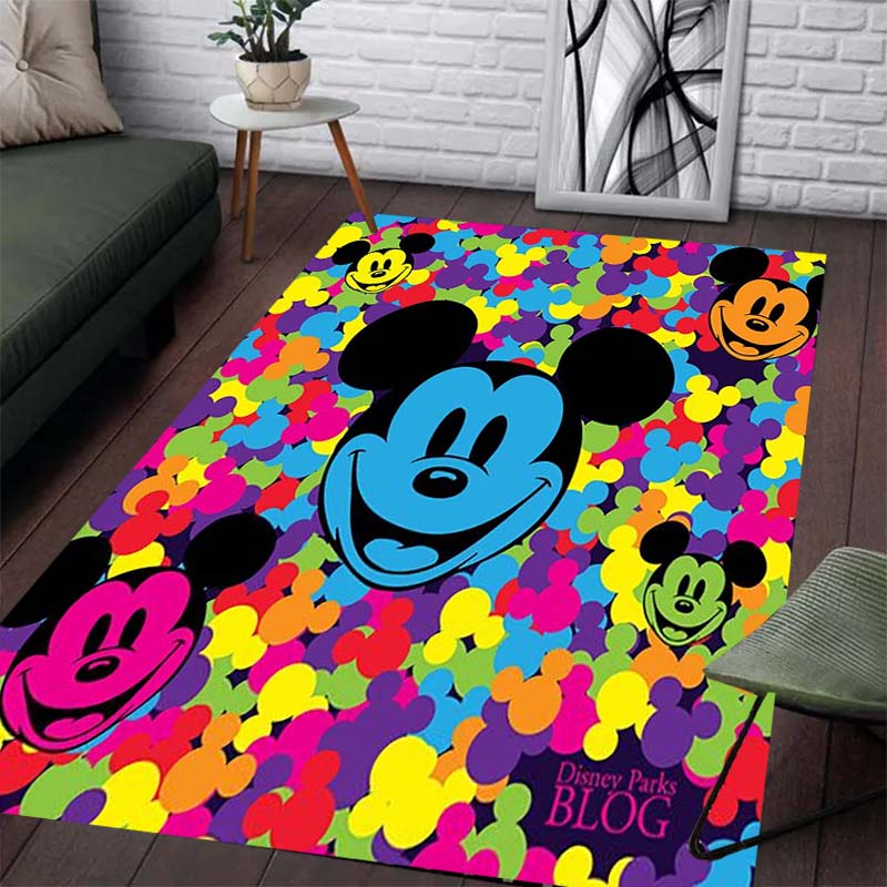 Cute and Beautiful Minnie Print Pattern Carpet - Non-slip Kitchen Mat, Outdoor Carpet, Home and Bedroom Decoration Birthday Gift