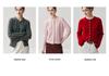 Pearl Button Luxury Cashmere Cardigan - Women's Thick Soft Wool Sweater for Autumn/Winter