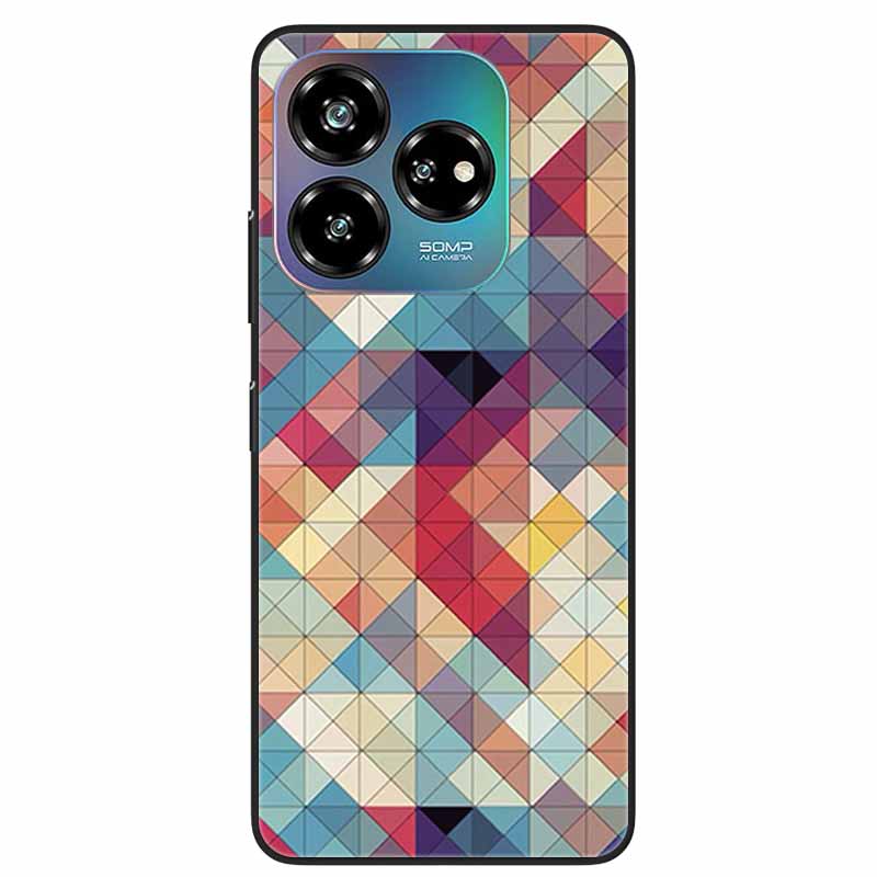For ZTE Blade V60 Design 4G Case Soft TPU Silicone Back Cover for ZTE Blade V60 Vita / Nubia V60 Design Phone Cases Black Shells