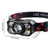 Smart Sensor Headlamp,Multi-Mode Portable Flashlight,Waterproof Type-C Rechargeable,Running,Camping,Cycling,Fishing,Outdoor,BBQ