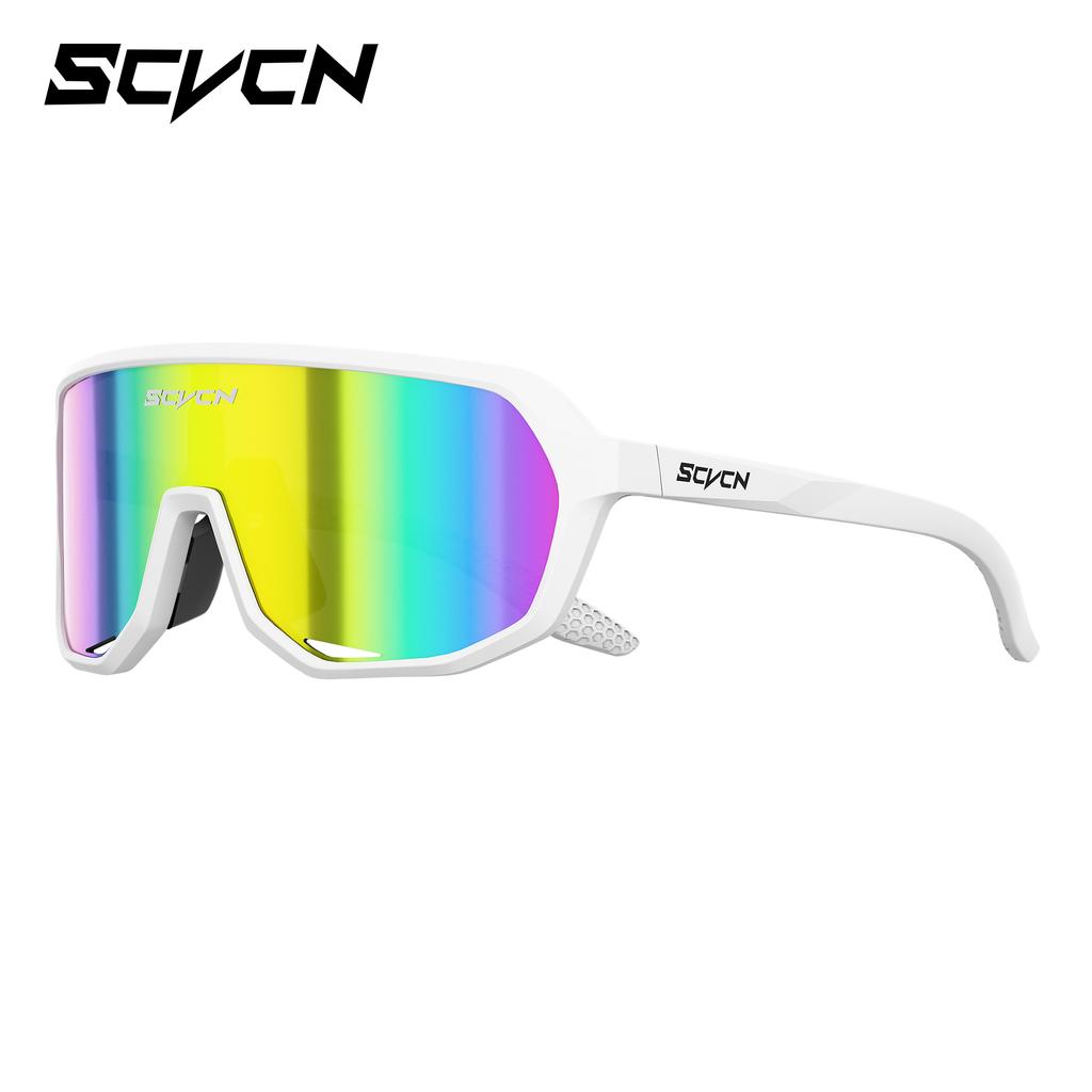 SCVCN Photochromic Sports Sunglasses Polarized Cycling Glasses for Men Mountain MTB Bike Bicycle Goggles UV400 Women Driving