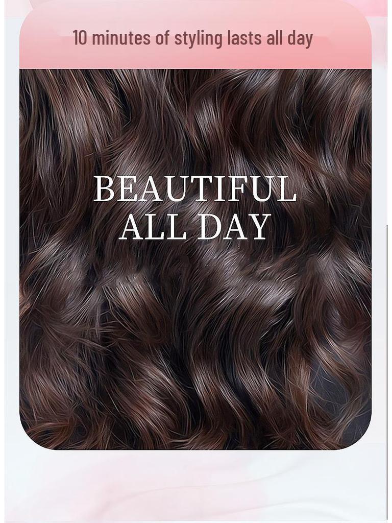 Automatic Negative Ion Curling Iron - 25MM Electric Curler for Home Use