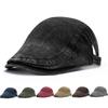Punk Style Cotton Flat Cap For Men And Women With Sun Protection For All Seasons