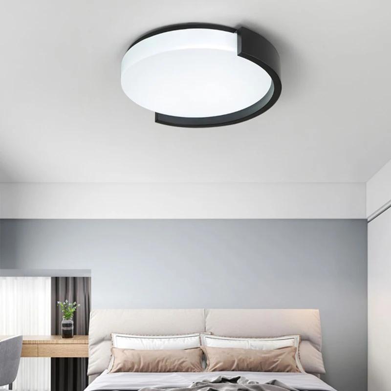 Nordic Led Ceiling Light Round Chandeliers For Bedroom Dining Living Room Balcony  Aisle Corridor Entrance Lights Simple Lustre