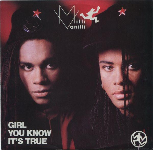 

7inch Record MILLI VANILLI - Girl You Know It s True AS19781 Arista 1988 Canada Pop Used
