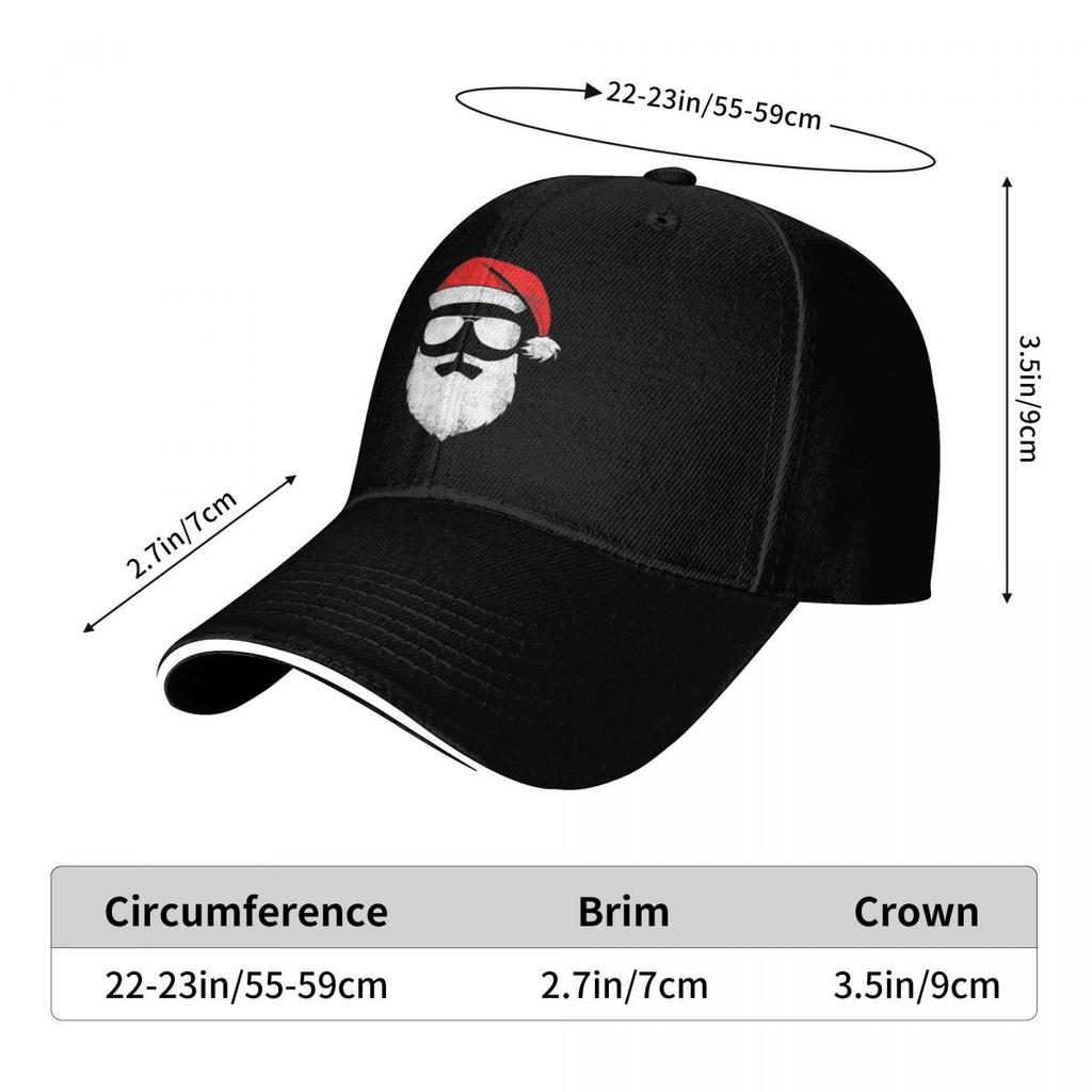 Funny Wise Christmas Glasses Camping Baseball Caps Men High-end Male Beach Sunscreen Hat Snapback Cap