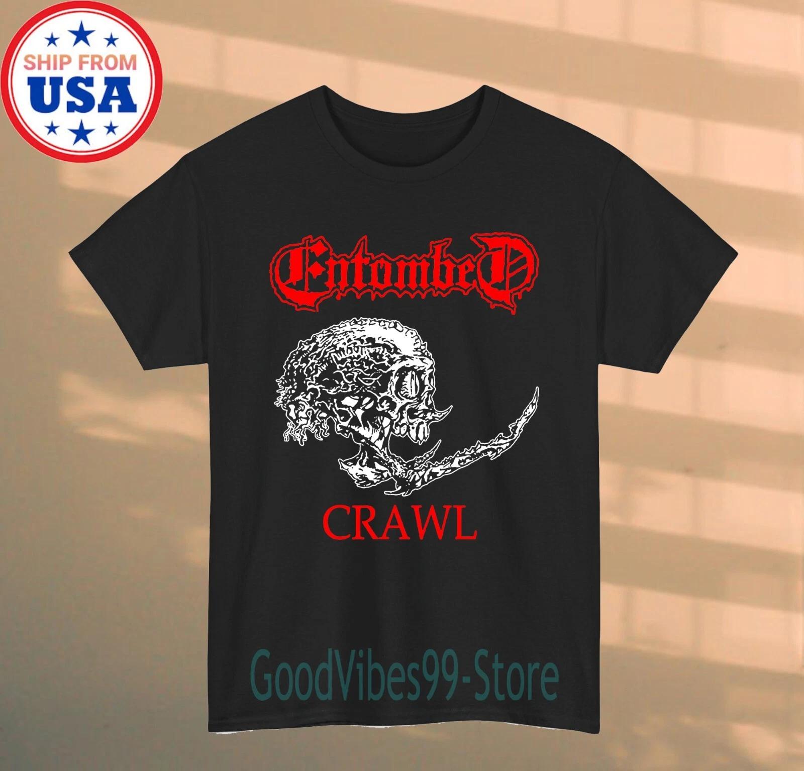 ENTOMBED CRAWL 90 Men s Black Size S-5XL M